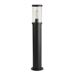 Bakerloo pollarivalaisin, IP44, musta, korkeus 73 cm, metallia
