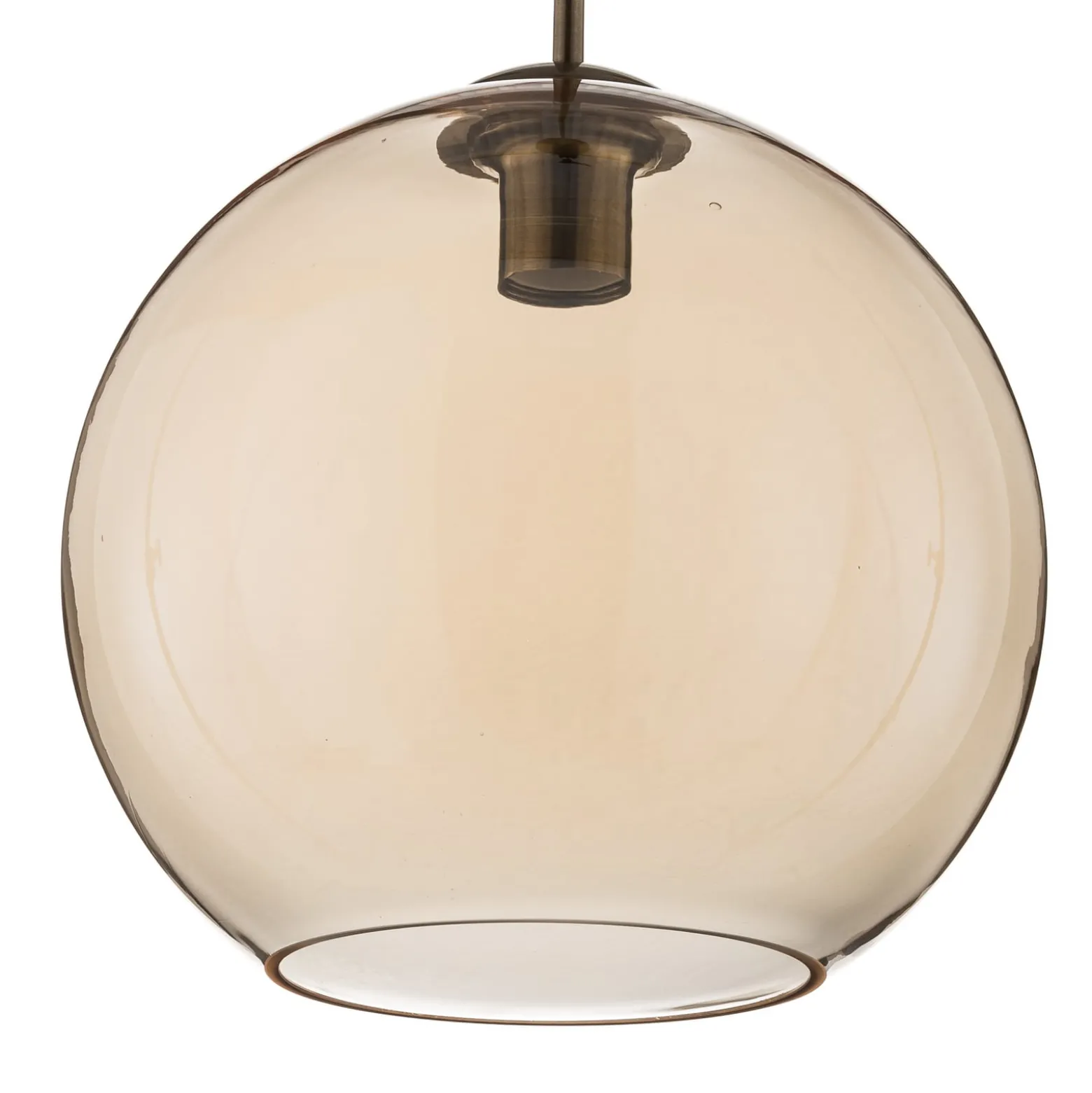 Balls-riippuvalaisin, meripihka, lasivarj. 30 cm