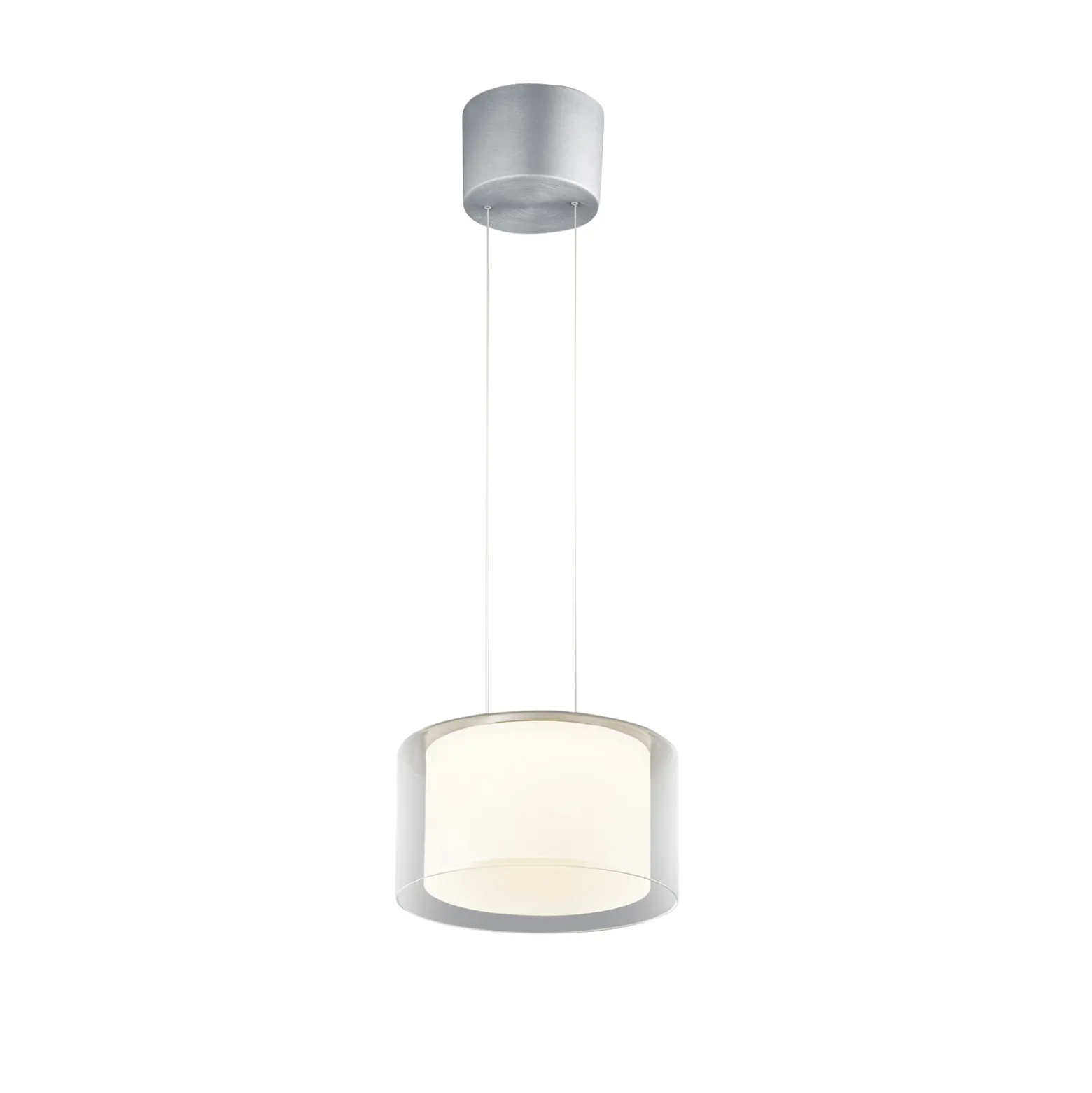 BANKAMP Grand Clear LED-riippuvalaisin, 1fl, Ø 32 cm
