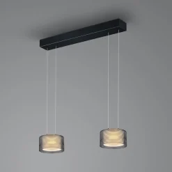 BANKAMP Grand Groove LED-riippuvalaisin, kaksivaloinen versio
