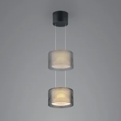 BANKAMP Grand Groove LED-riippuvalaisin, yksi lamppuinen