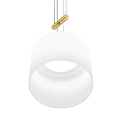 BANKAMP Grazia riippuvalo 1-lamp 16cm messinki