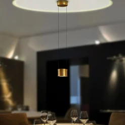 BANKAMP Impulse -LED-riippuvalaisin 1-lamp. kulta