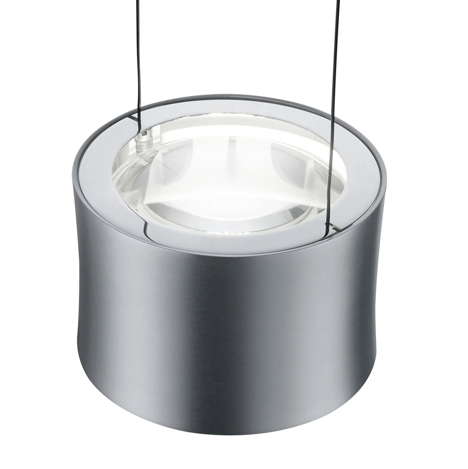 BANKAMP Impulse -LED-riippuvalo 3-lamp. nikkeli