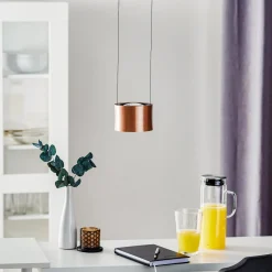 BANKAMP Impulse-LED-riippuvalo 1 lampp. ruusukulta
