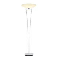 BANKAMP Lady LED-lattiavalaisin, ZigBee, nikkeli