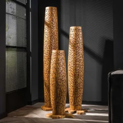 Baronno lattiavalaisin, korkeus 145 cm, teak, E27