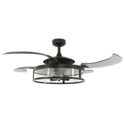 Beacon kattotuuletin Fanaway Classic light musta hiljainen
