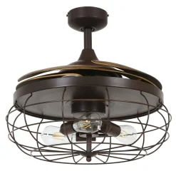 Beacon kattotuuletin valo Fanaway Industri ruskea hiljainen hiljainen