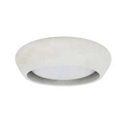 Beacon-kattovalaisin Fjord, vaaleanharmaa, kipsi, halkaisija 28 cm, GX53