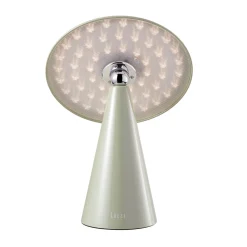 Beacon LED-akkukäyttöinen pöytävalaisin Kinoko, vihreä, 27 cm, CCT