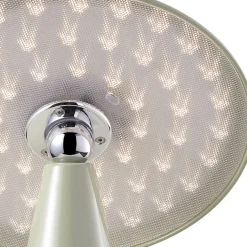 Beacon LED-akkukäyttöinen pöytävalaisin Kinoko, vihreä, 27 cm, CCT