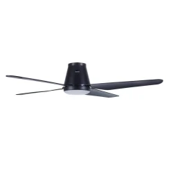 Beacon LED-kattotuuletin Aria CTC, musta, 122 cm, hiljainen
