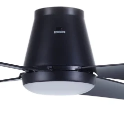 Beacon LED-kattotuuletin Aria CTC, musta, 122 cm, hiljainen
