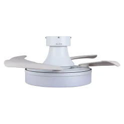 Beacon LED-kattotuuletin Fanaway Orbit valkoinen Ø 91 cm hiljainen