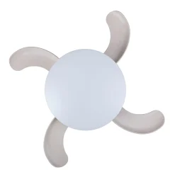 Beacon LED-kattotuuletin Fanaway Orbit valkoinen Ø 91 cm hiljainen