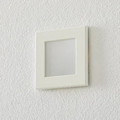 BEGA Accenta seinä kulmikas kehys valkoinen 315lm