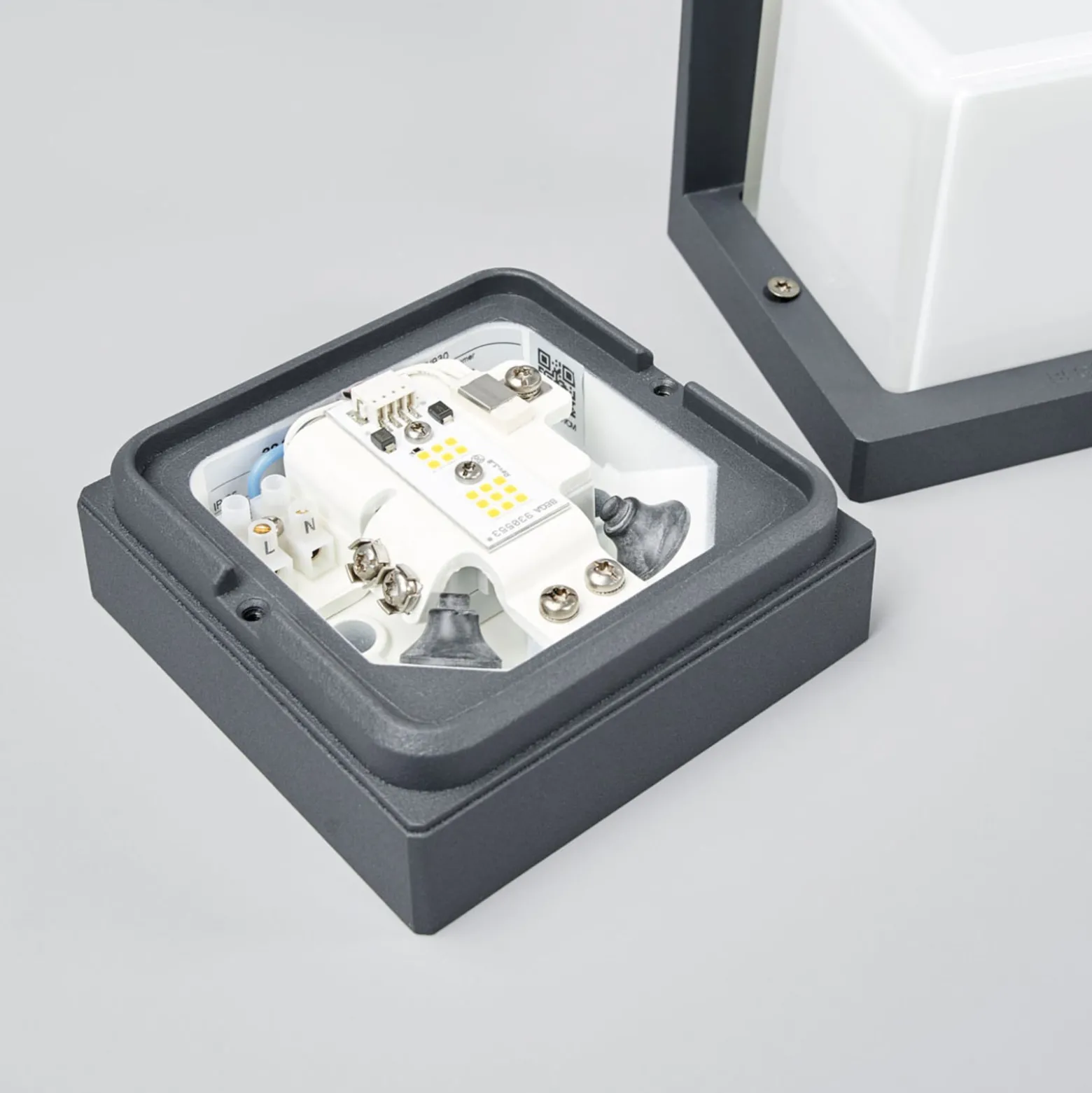 BEGA 33327K3 LED-ulkoseinävalaisin grafiitti 3000K