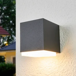 BEGA 33405K3 LED-ulkoseinävalo graf. 3000K down