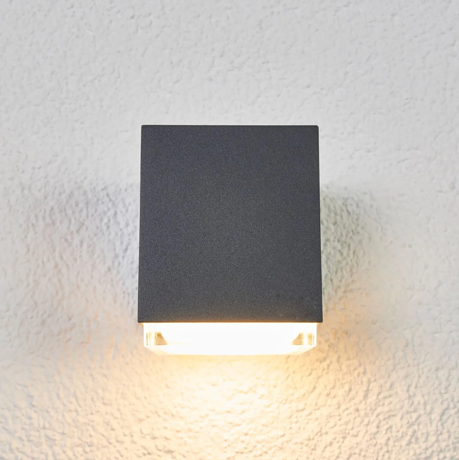 BEGA 33405K3 LED-ulkoseinävalo graf. 3000K down