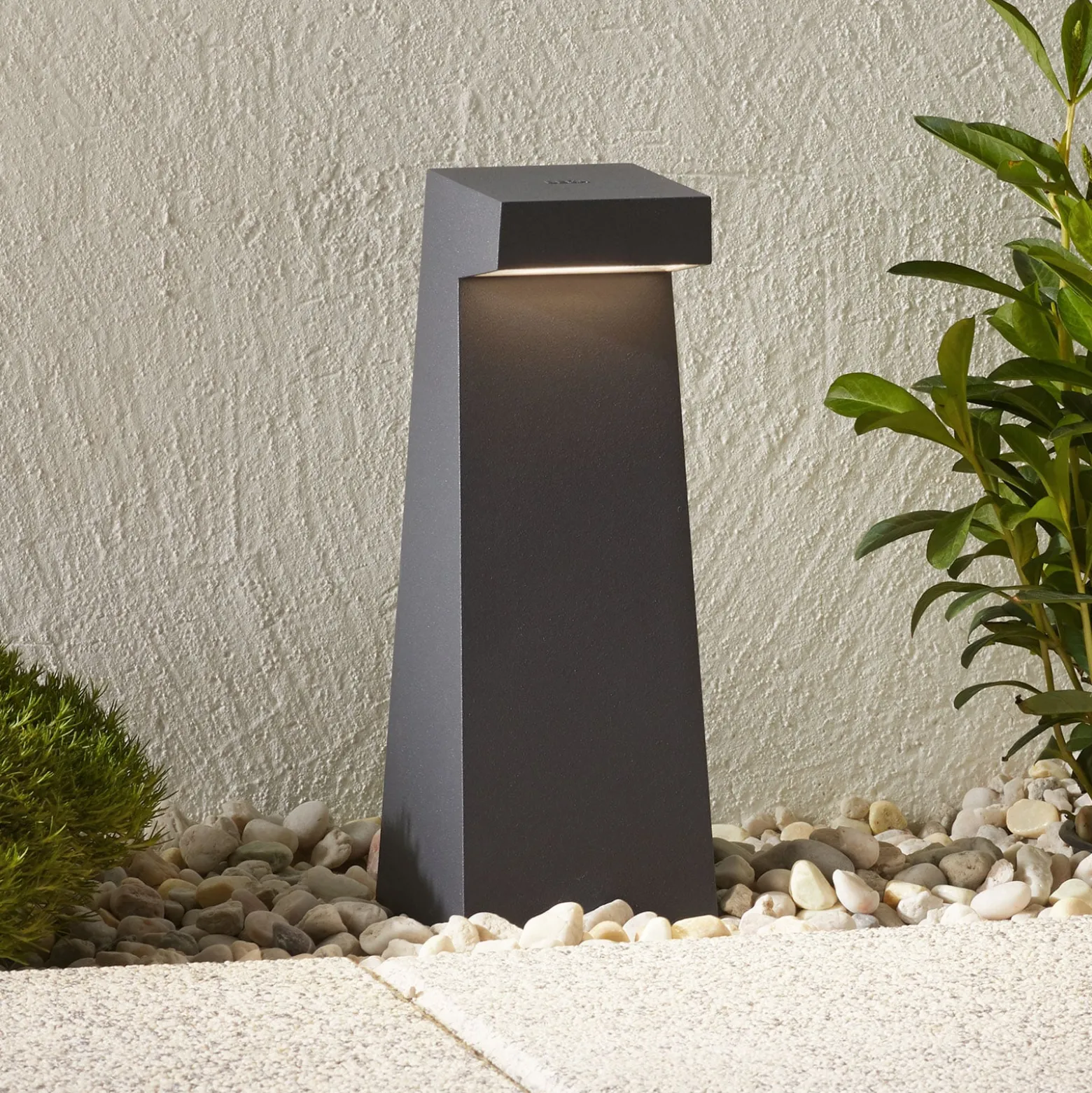 BEGA 77276 - LED-pollarivalaisin, grafiitti, 3000K