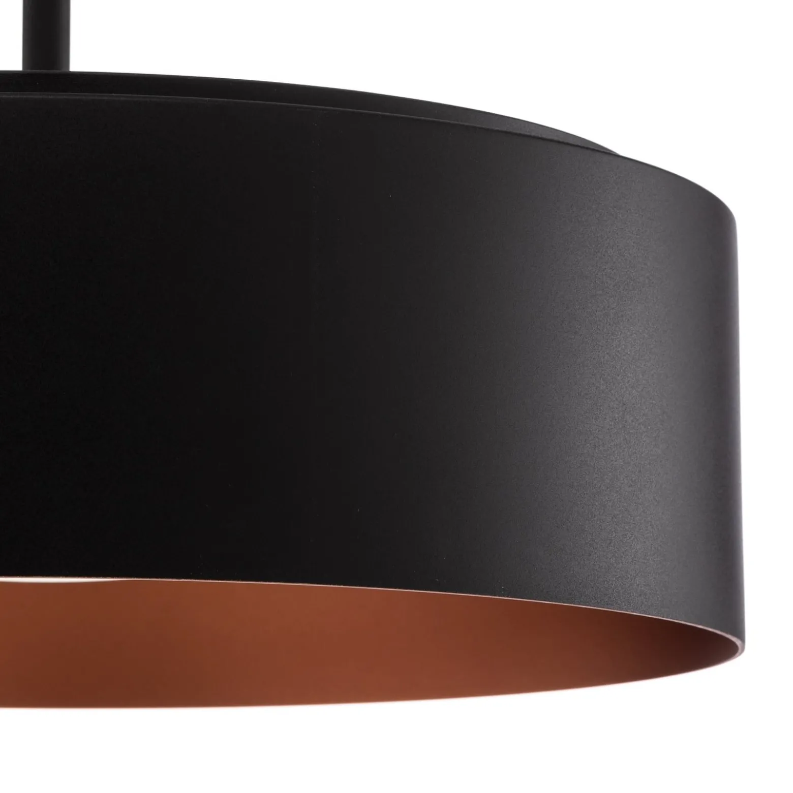 BEGA LED-ripustusvalaisin Studio Line Ø 36 cm musta-kupari DALI DALI