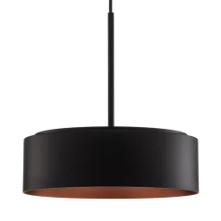 BEGA LED-ripustusvalaisin Studio Line Ø 36 cm musta-kupari DALI DALI