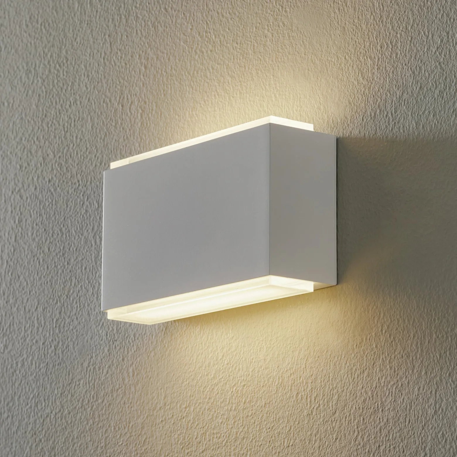BEGA 50072 LED-seinävalaisin 3000K 18cm valkoinen 1,630lm