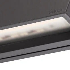 BEGA LED-ulkoseinävalaisin 24374 K3, grafiitti, valettu alumiini, DALI