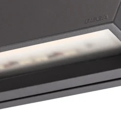 BEGA LED-ulkoseinävalaisin 24374 K3, grafiitti, valettu alumiini, DALI