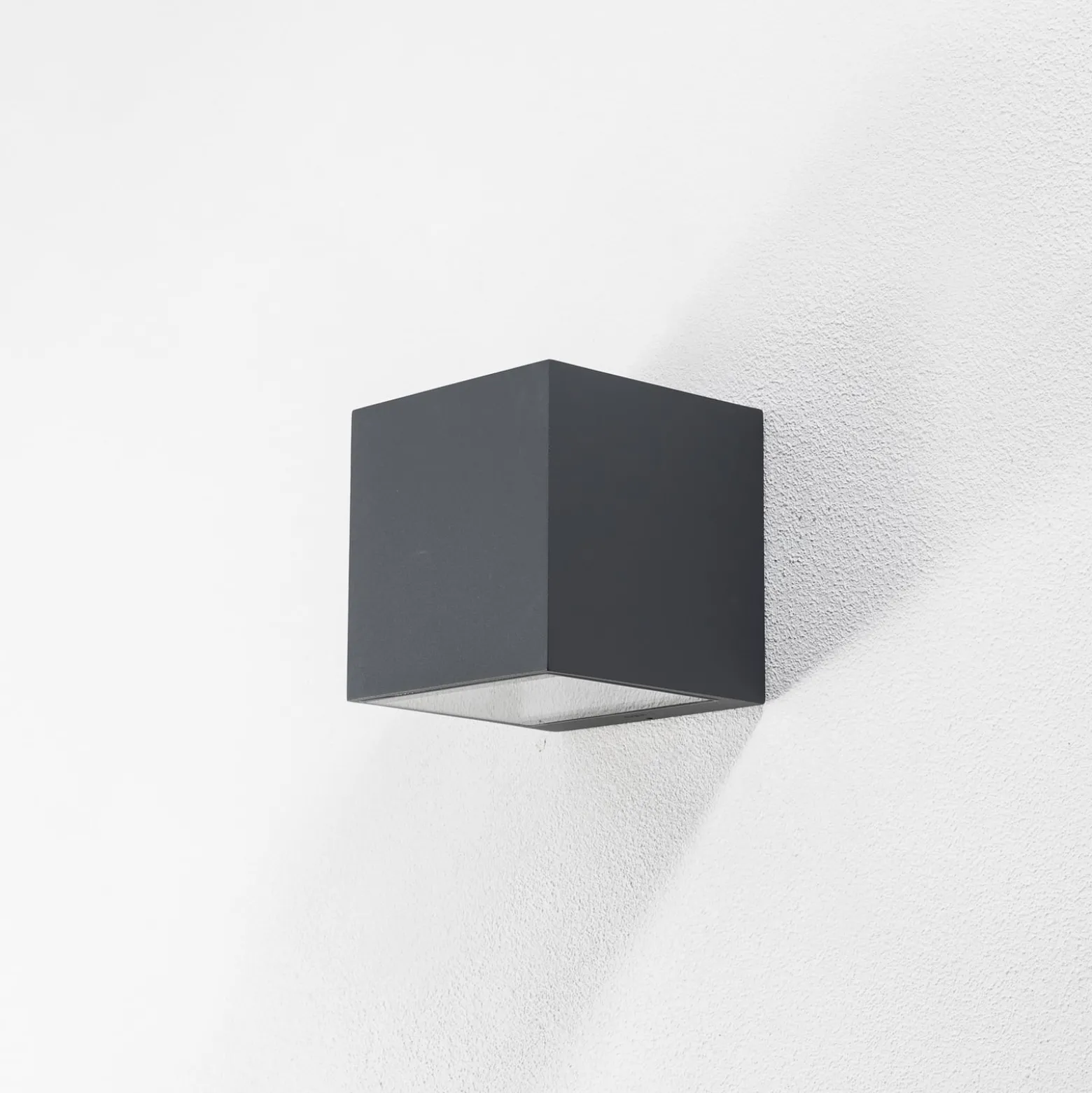 BEGA LED-ulkoseinävalaisin 24135 K3, grafiitti, ylös/alas, DALI, DALI