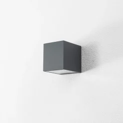 BEGA LED-ulkoseinävalaisin 24719 K3, grafiitti, ylös/alas, valualumiini,