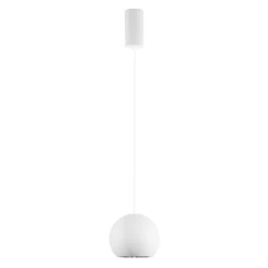 BEGA Studio Line riippuvalaisin DALI, valkoinen/alu Ø19 cm