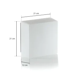BEGA valoelementti 38300 LED-seinävalaisin 21x21cm