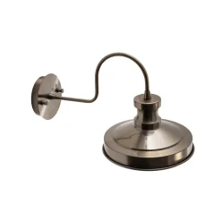 Berceste-seinävalaisin, vanha messinki, metalli, korkeus 23 cm, E27