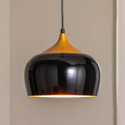 Berceste 212-S riippuvalaisin Ø30cm musta/kultainen