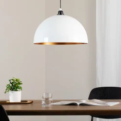 Berceste 232-S riippuvalaisin Ø40cm valkoinen/kultainen