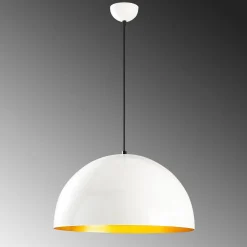 Berceste 234-S riippuvalaisin Ø50cm valkoinen/kultainen