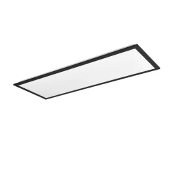 Beta LED-kattovalaisin, pituus 80 cm, musta, RGBW, CCT
