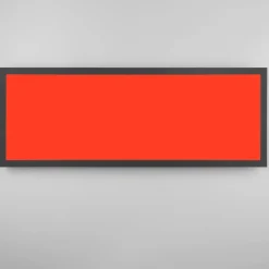 Beta LED-kattovalaisin, pituus 80 cm, musta, RGBW, CCT