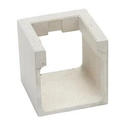 Betoninharmaa LED-ulkoseinälamppu Riak