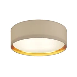Bilbao kattovalaisin, harmaa/kulta, Ø 60 cm
