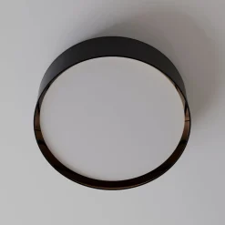 Bilbao kattovalaisin, musta/kulta, Ø 60 cm