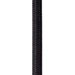 Bina-riippuvalo, pituus 45 cm, valkoinen/musta, posliini, 3-lamppuinen.