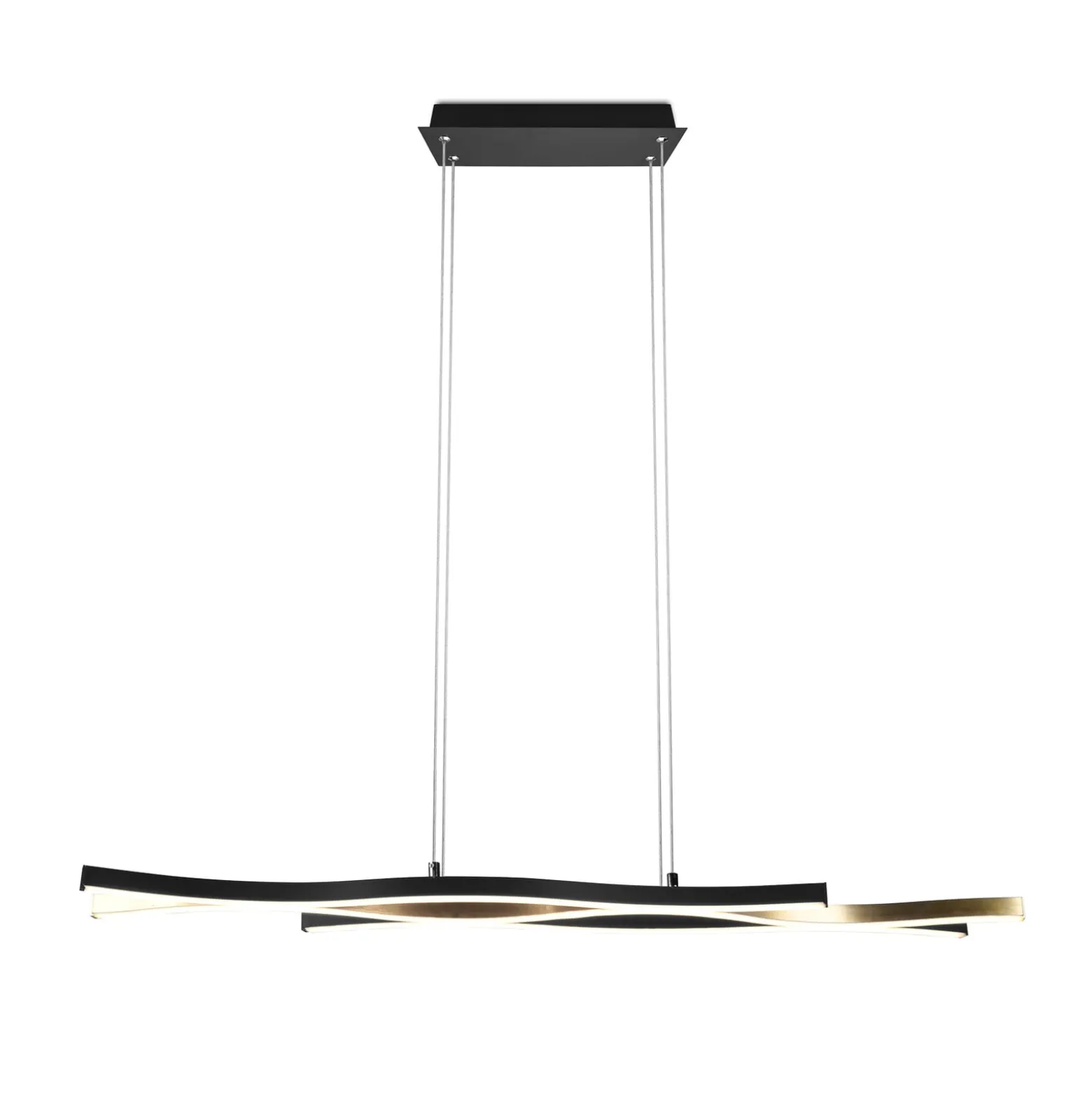 Blaze LED-riippuvalaisin, CCT, himmennettävä, messinki