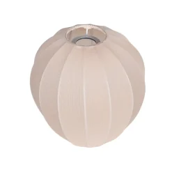 Bloeba-pöytälamppu, valkoinen/musta, Ø 25 cm, pellava/metalli