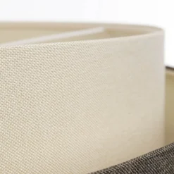 Boho Elegant-riippuvalaisin, ruskea/beige/cream, Ø 60cm, tekstiili