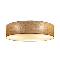 Boho-kattovalaisin, juutti/juutti, Ø 80 cm, tekstiili, E27