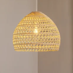 BOHO riippuvalaisin, Ø 60 cm, luonnonruskea, rottinki, E27