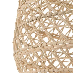 BOHO riippuvalaisin, Ø 60 cm, luonnonruskea, rottinki, E27
